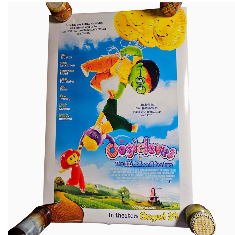 The Oogieloves in the Big Balloon Adventure 2012 Original Movie Poster 27x40 D/S